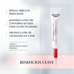 Eucerin Hyaluron-Filler + Volume-Lift SPF 15 Contorno de Ojos - 15 ml en internet