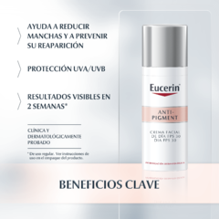 Eucerin Anti-Pigment SPF 30 Crema de Dia - 50 ml - Farmacia 12 de Octubre