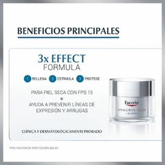 Eucerin Hyaluron-Filler Crema Dia SPF 15 Piel Seca- 50 ml - comprar online