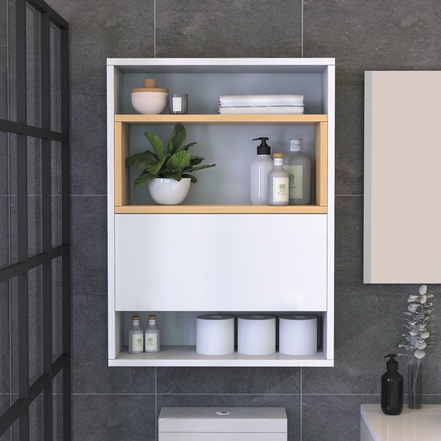 mueble para baño pequeño organizador sobre inodoro