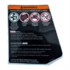 Adesivo Advertência Geral e Cuidados Quadriciclo Can-Am (REF: 704905672)