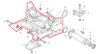 Balança Garfo Traseira Quadriciclo Honda FourTrax - 2014 Até 2020 (REF: 52100HR3A20)