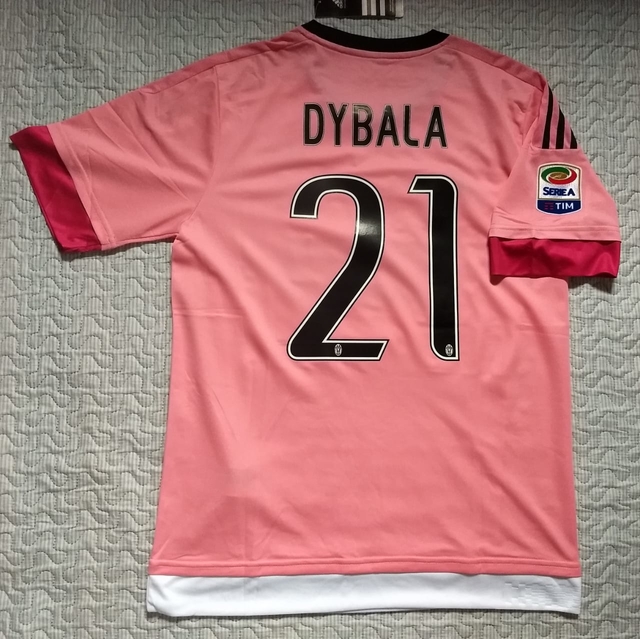 Juventus Retro 2015 16 Rosa Dybala 21 Serie A