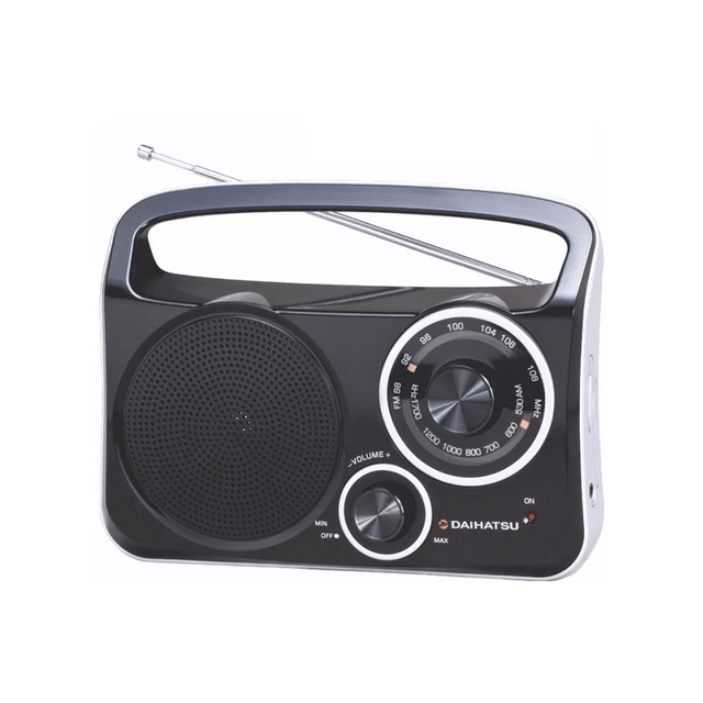  CHICIRIS Radio a pilas, mini radio portátil pequeña