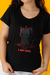 Camiseta Evil Cat PRETO - Feminina