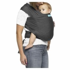 Fular elástico ergonómico Cangu Mamá gris topo