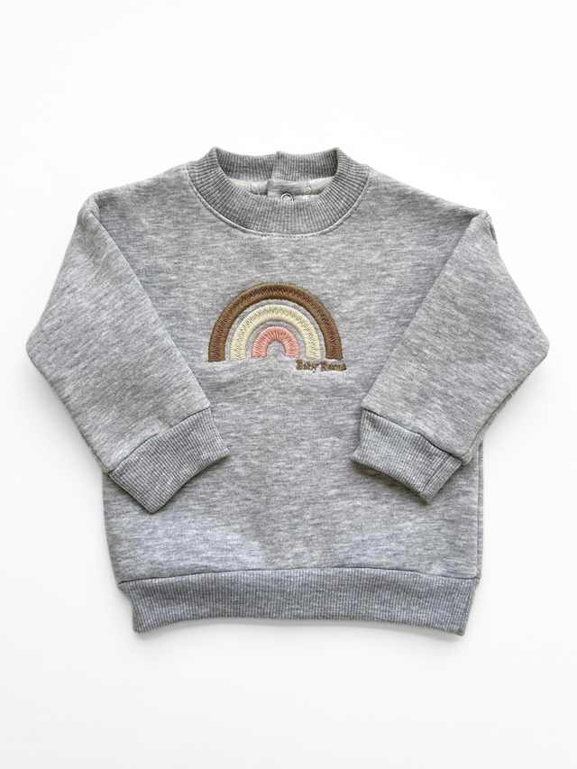 BUZO ARCOIRIS FRISA GRIS ART. 1430 Baby Roma