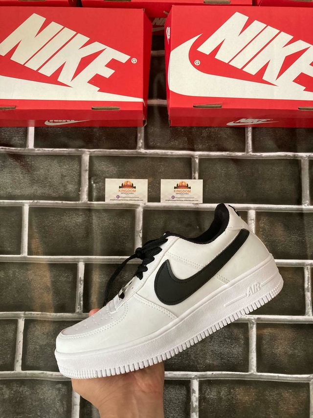 Air Force blanca pipa negra