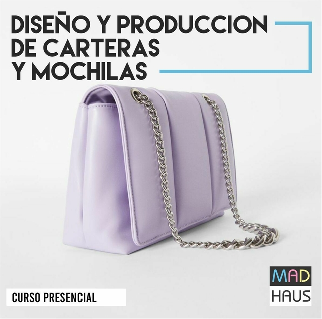 CURSO DISE O Y PRODUCCI N DE CARTERAS Y MOCHILAS