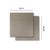 PORCELANATO POLCOM PULIDO SUPER GRAY 60X60 1RA CALIDAD