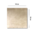 PORCELANATO ILVA COMPACT NEUTRAL 90X90 1RA.CALIDAD