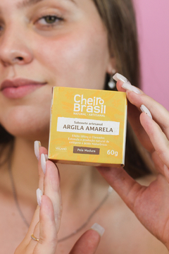 Sabonete de Argila Amarela Cheiro Brasil - 60g - comprar online