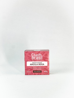 Sabonete de Argila Rosa Cheiro Brasil - 60g - Flor de Aroeira