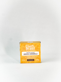 Sabonete de Argila Amarela Cheiro Brasil - 60g - Flor de Aroeira