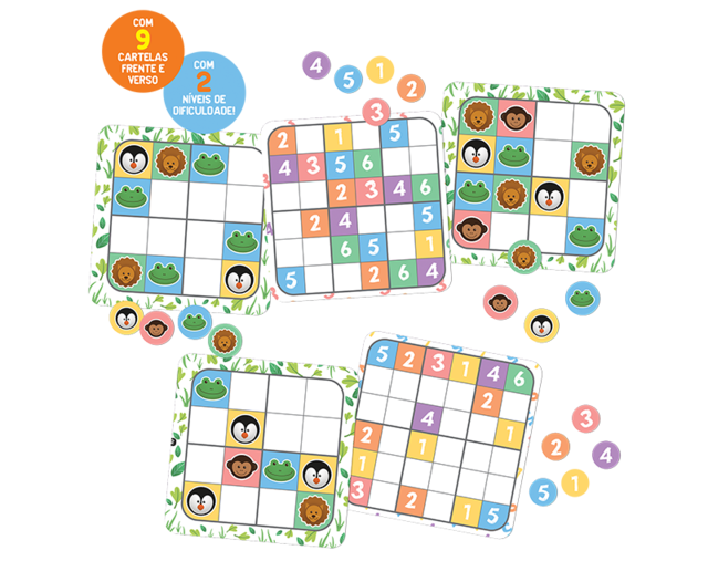 Sudoku Divertido Jogo Educativo - Estimula Kids