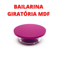 BAILARINA GIRATÓRIA PARA CONFEITAR BOLO 30CM - MDF - loja online