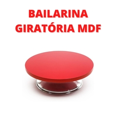 BAILARINA GIRATÓRIA PARA CONFEITAR BOLO 40CM - MDF na internet