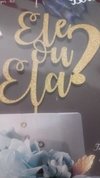 TOPO DE BOLO MDF TEMAS DIVERSOS GLITTER DOURADO - FORMAS E ACESSÓRIOS PARA CONFEITARIA - RAFISA FORMAS