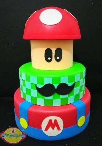 bolo super mario fake #bolomario #bolosupermario #festamario #mariobros