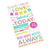 Paige Evans Splendid Thickers Stickers This & That Phrase en internet