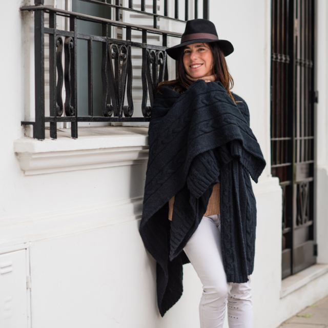 Ruana alpaca