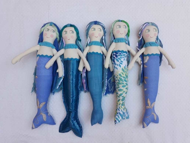 Muñeca de cheap trapo sirena