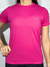 Camiseta Lisa Rosa 3TwoRun Baby look para Treino