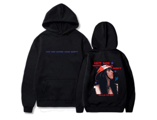 Buzo Negro Billie Eilish Hit Me Hard And Soft 3