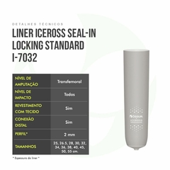 Liner Transfemural Standard Iceross Com Conexão I-7032 - Ossur