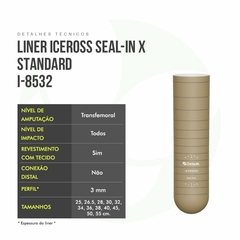 Liner Transfemural Standard Iceross Seal In X I-8532 - Ossur