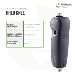 Joelho Eletrônico Microprocessador Rheo Knee Cinza Rkn - Ossur