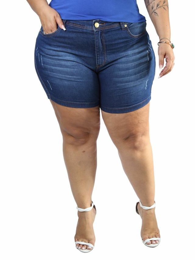 Short Plus Size Feminino Tamanho Grande do 50 ao 66