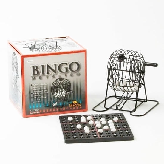 Bingo Con Bolillero Juego De Mesa Pluto S