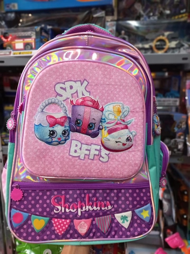 Mochila Espalda Shopkins Footy 18