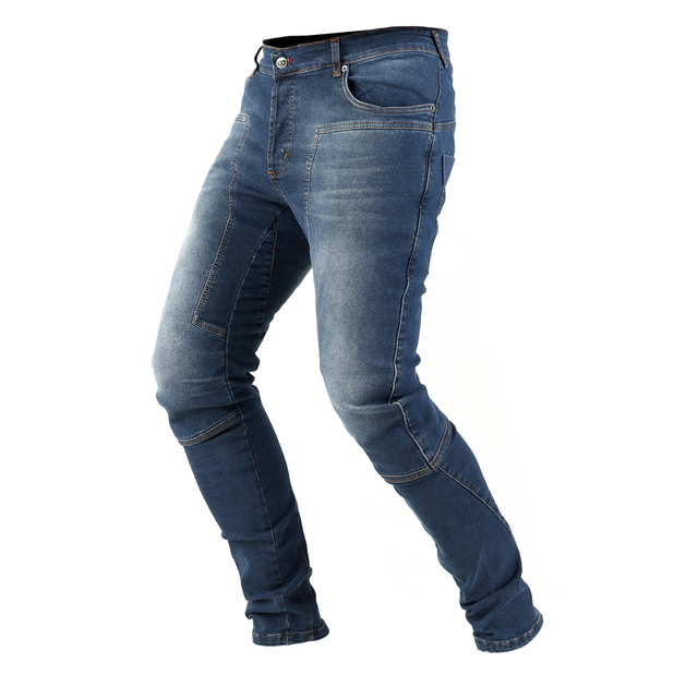 Pantalon Moto Mujer Nine To One Jean Protecciones
