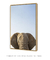 Quadro Decorativo Poster Fotografia Elefante - Animal, África, Minimalista na internet