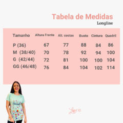 Blusa Longline Educação na internet