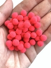 POMPOM ROSA NEON - 8MM - 50U