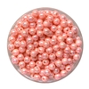 MIÇANGA PULSEIRA BOLA IRISADA SALMON - 8MM - 20 GRAMAS