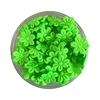 APLIQUE FLOR MARGARIDA TECIDO VERDE NEON - 50 UNIDADES