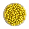 MIÇANGA PULSEIRA BOLA FOSCA AMARELO SOL - 8MM - 20 GRAMAS