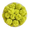 POMPOM TULE VERDE PISTACHE - 2,5CM - 10 UNIDADES