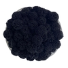 POMPOM TULE PRETO - 1,5CM - 10 UNIDADES