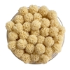 POMPOM TULE BEGE - 1,5CM - 10 UNIDADES