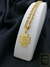 Corrente Cadeado 60cm 4mm Fecho Gaveta Banhada a Ouro 18K +Pingente Cruz com Perfil de Cristo - SYNC MORE JOIAS