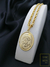 Corrente Cadeado 60cm 5mm Fecho Gaveta Banhada a Ouro 18K + Pingente Medalha Face de Cristo - SYNC MORE JOIAS