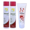 Kit Nutriflora Jaborandi Shampoo Condicionador Creme Capilar