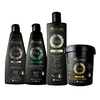 Kit Cachos Arvensis Shampoo + Condicionador + Ativador Crespos 500ml + Mascara 2x1 450g