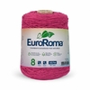 Barbante Euroroma 4/8 457m Pink Para Tricô E Crochê
