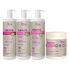 Kit Apse Cachos Shampoo 1l + Cond 1l + Ativador 1l + Mascara